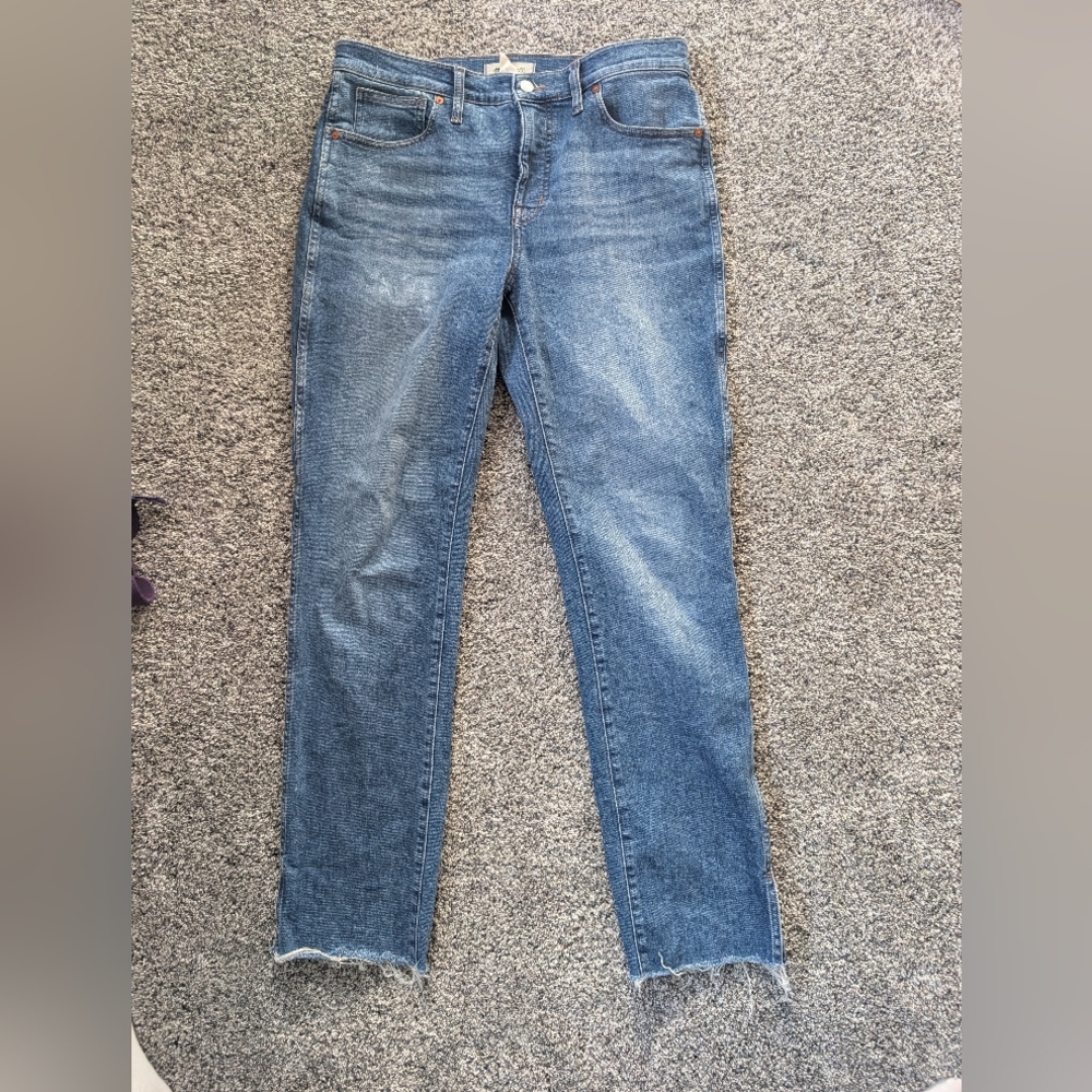 Madewell Mid-Rise Stovepipe Jeans